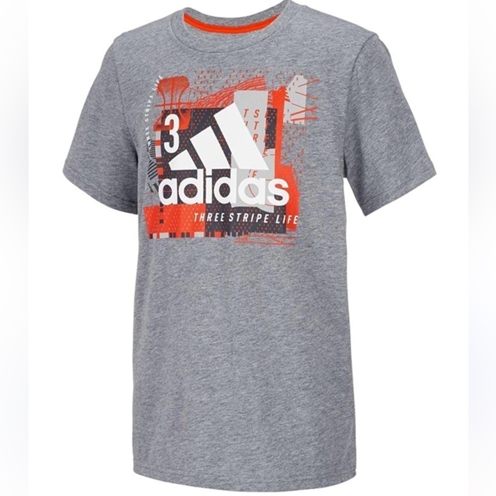 Adidas Boys Collage Mantra Tee! NWT!